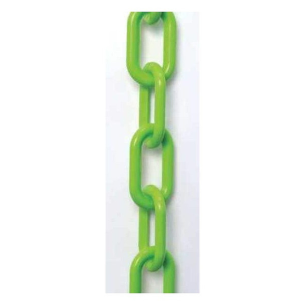 Manufacturer Varies Plastic Chain, Safety Green, 100 ft Length, Gloss 80014-100