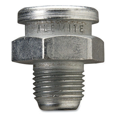 Button Head Fittings, Straight, 3/4 in, Male/Male, 1/8 in (PTF) Pack of 50