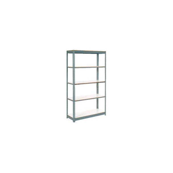 Global Industrial 5 Shelf Standard Duty Boltless Shelving Starter 48""Wx18""Dx84