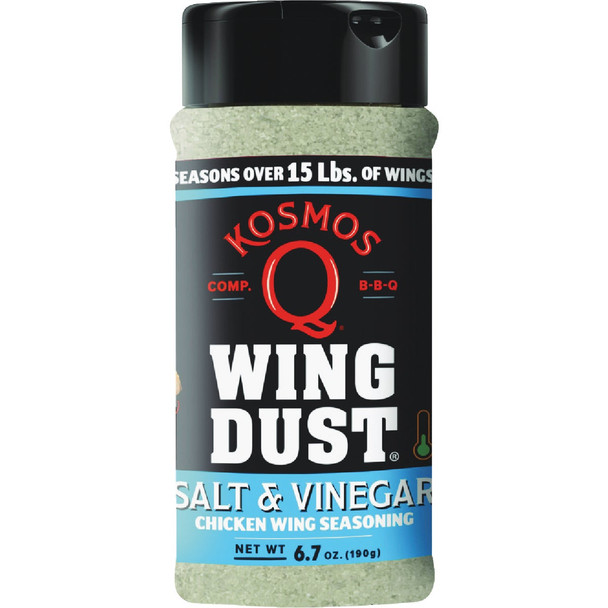 Kosmos Q 6.7 Oz. Salt & Vinegar Wing Dust KOS-WD-SV-SHK