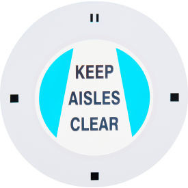 Global Industrial LED Sign Projector Lens Keep Aisles Clear