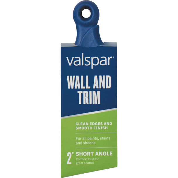 Valspar 2 In. Wall & Trim Short Angle Comfort Grip Paint Brush 880289200