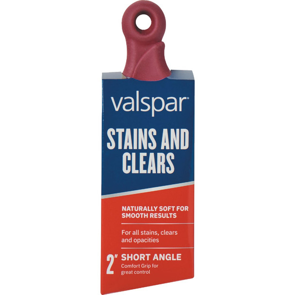 Valspar 2 In. All Stains  Short Angle Comfort Grip Brush 884289200