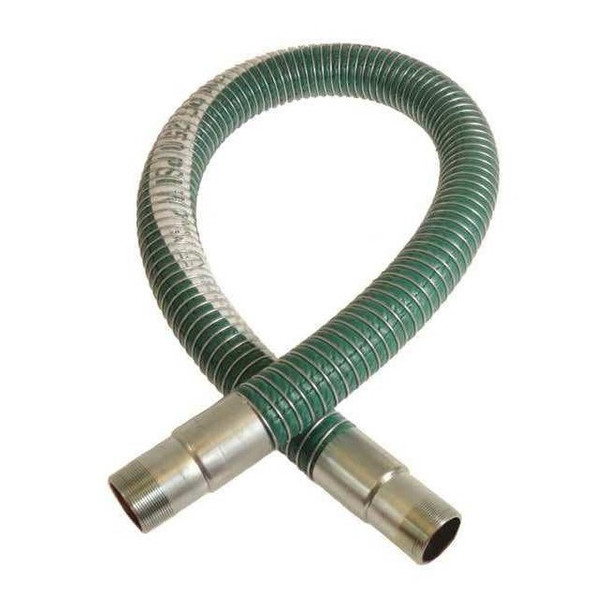 Novaflex 1-1/2" ID x 10 ft Coupled Chemical Hose GN CXPG150-10NN
