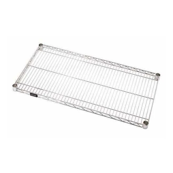 Quantum Storage Systems Wire Shelf, 18"D x 36"W, Silver 1836S