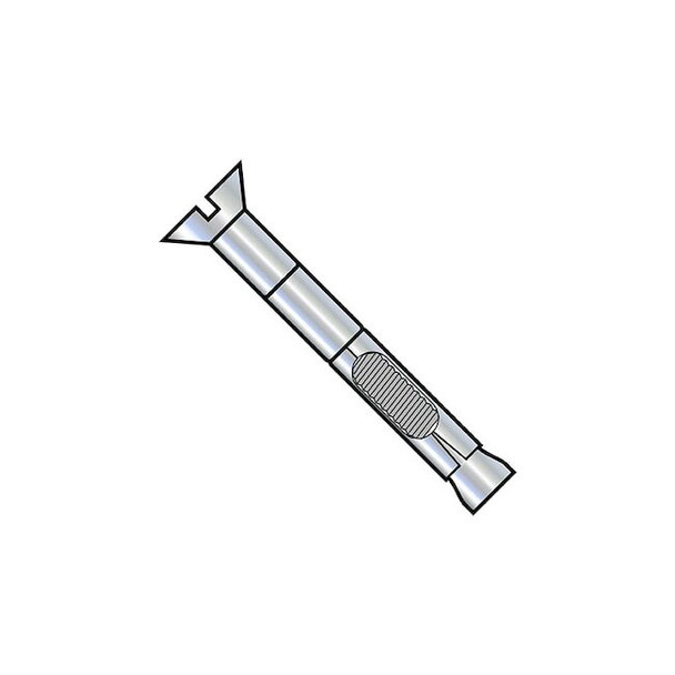 Sleeve Anchor, 3/8" Dia., 4" L, Steel Zinc Plated, 50 PK