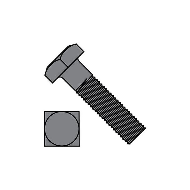 Manufacturer Varies 3/8-16X2 1/2 BOLT SQUARE MACHINE PLAIN,PK300 3740BMQ