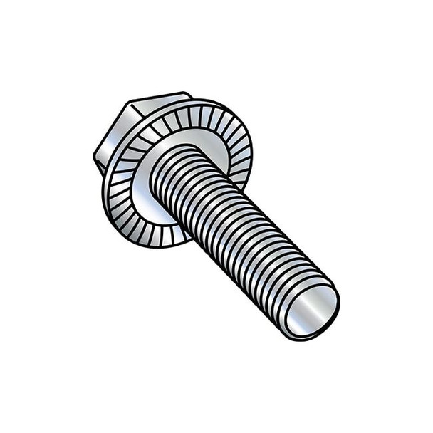 Manufacturer Varies 10-32in x 1/2in Flange Bolts, Steel Zinc, 5000 PK 1108MWW