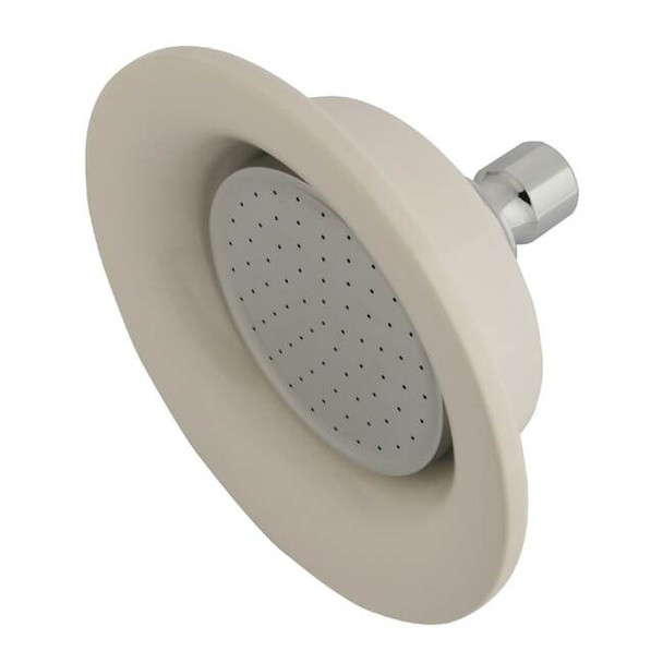 Kingston Brass Shower Head, Polished Chrome, Wall Mount P60C