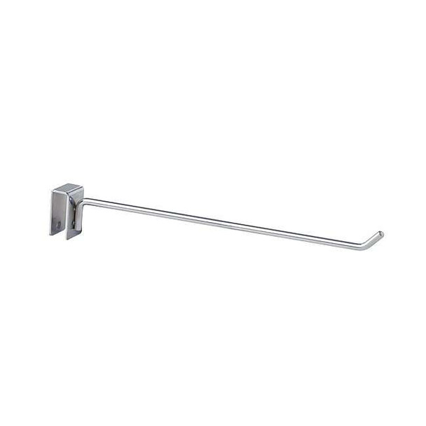 Econoco Hook, Sil, 1/2 in H, 1/2 in W, PK96 H12