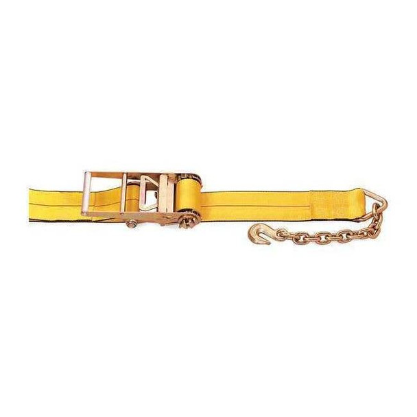 Kinedyne Cargo Strap,Gold,16,200 lb.,Ratchet 593040GRA