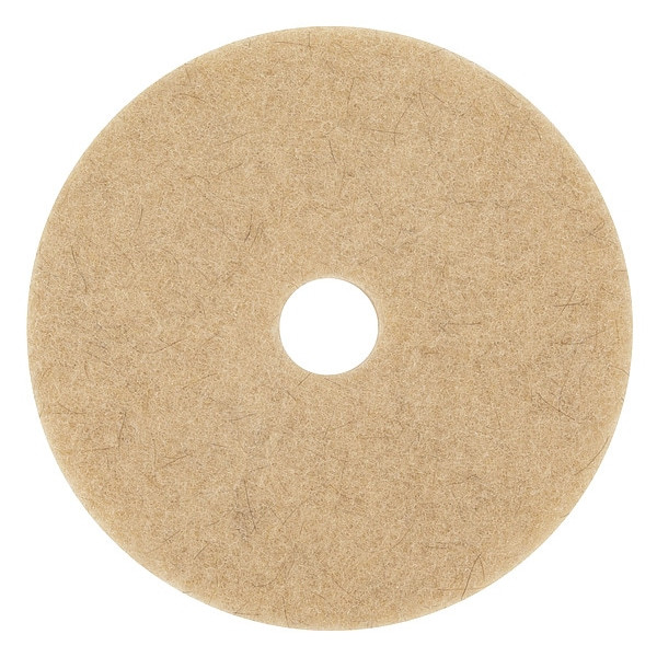 3m Burnishing Pad,21 In,Tan,PK5 3500