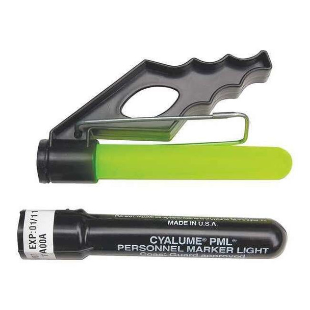 Pml by Cyalume Technologies Lightstick,Green,4-1/2 in. L,8 hr.,PK50 9-80770PF