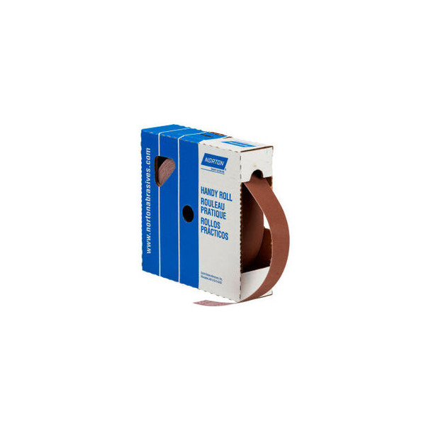 Norton 66261126297 Metalite Cloth Roll 2""W x 50 Yds. Aluminum Oxide P120 Grit