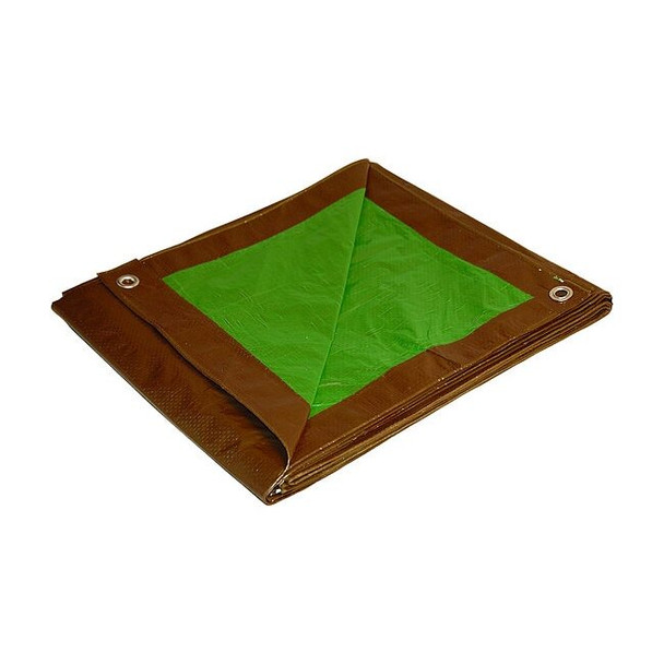Manufacturer Varies 7 mil Tarp, Brown, Green 11014