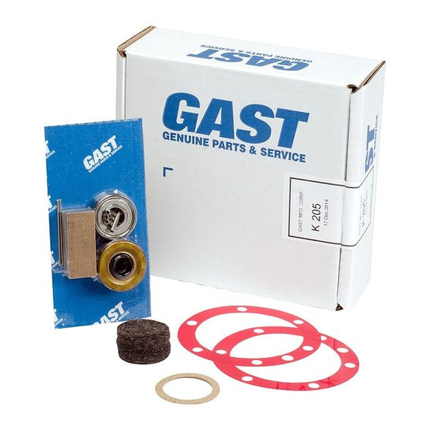 Gast Service Kit for 4AM Series Reversible Air Motors, 16 Pieces K205