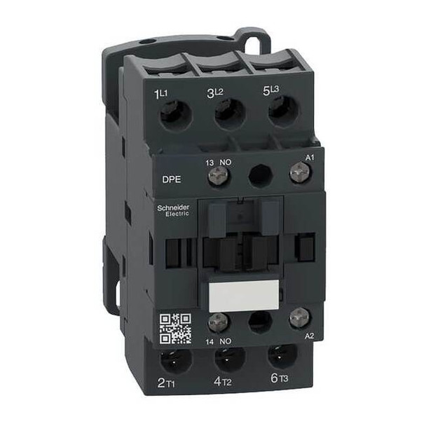 IEC Magnetic Contactor, 1NO, 120V AC, 3 P, Non-Reversing, Screw Clamp