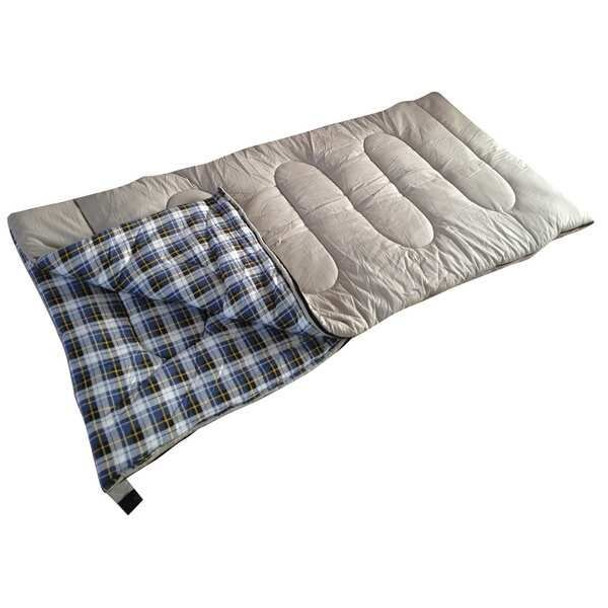 Kamp-Rite Tent Cot Sleeping Bag,Navy,Polyester,6 lb. SB281