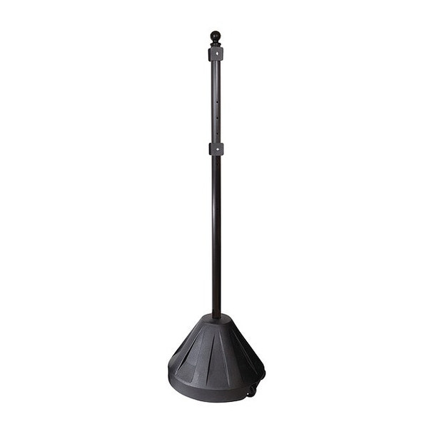 Zing Sign Base,Portable,Base 18" W 7588BK