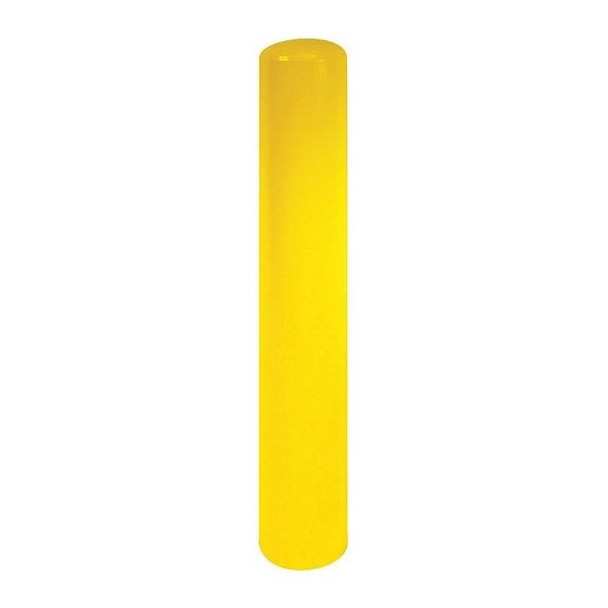 Manufacturer Varies Bollard,Fixed,4",Carbon Steel,Yellow IBF04040-Y-D