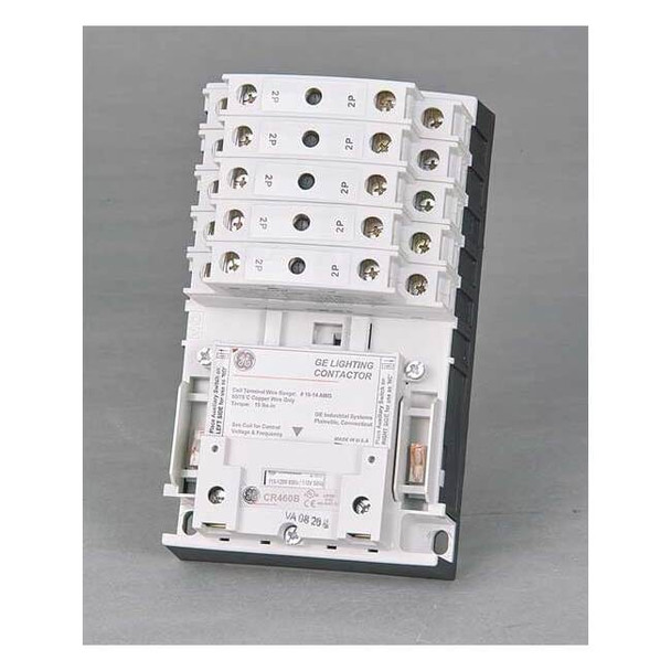 Ge 120VAC Electrically Held Lighting Contactor 10P 30A CR463LB0AJA