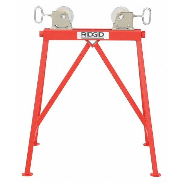 Ridgid Roller Head Pipe Stand,2 to 36 In. 64642