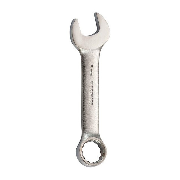 Westward Combination Wrench, Metric, 16mm, 4-13/16"L 54UD11