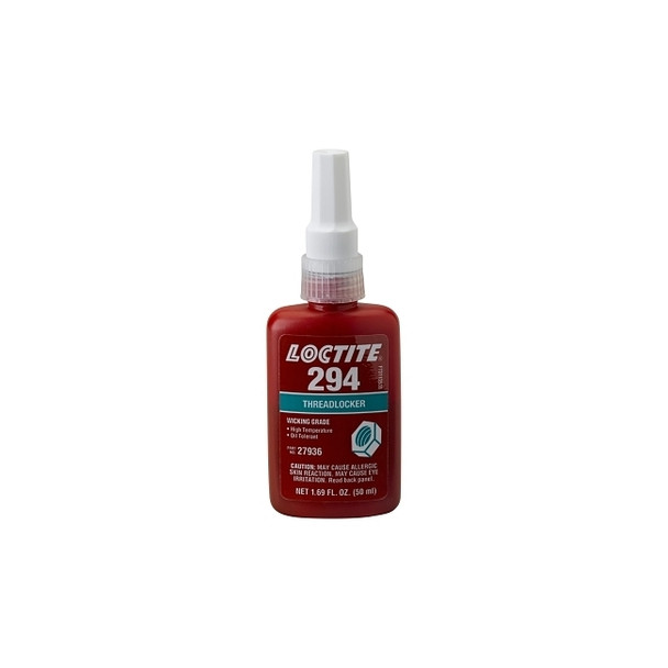 294 Threadlockers, Wicking Grade/High Temperature, 50 mL, Green
