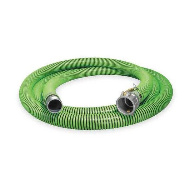 Continental 3" ID x 20 ft Discharge & Suction Hose BK/GN GH300-20CN-G