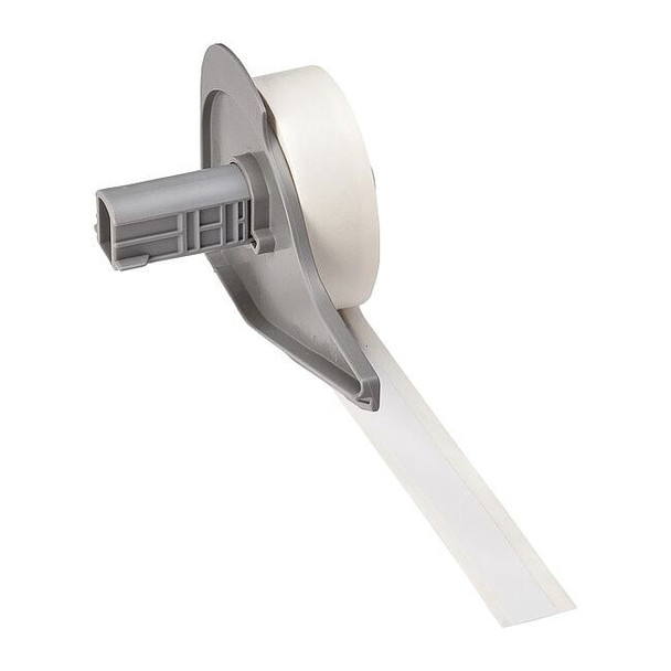 Brady ContinuousLabelStock,White,Gloss,1/2inW M7C-500-581-WT