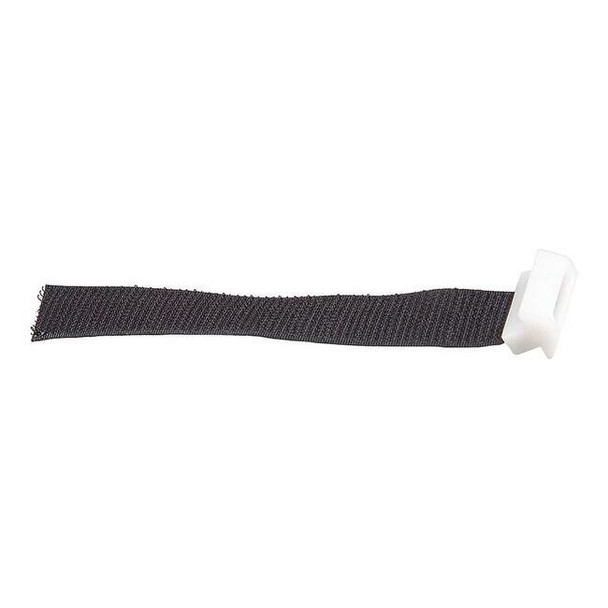 Cortech Security Curtain Tab, Hook-and-Loop, Black CTAB4