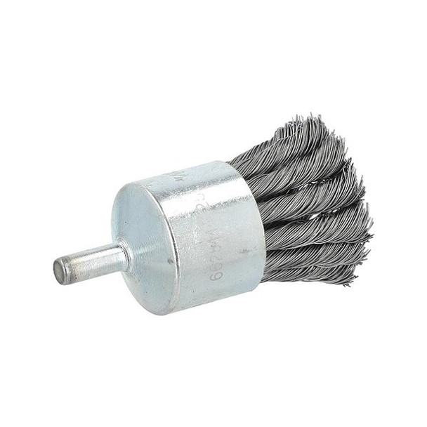 Manufacturer Varies End Brush,1 1/8"Dia,Carbon Steel Bristle 66254443250