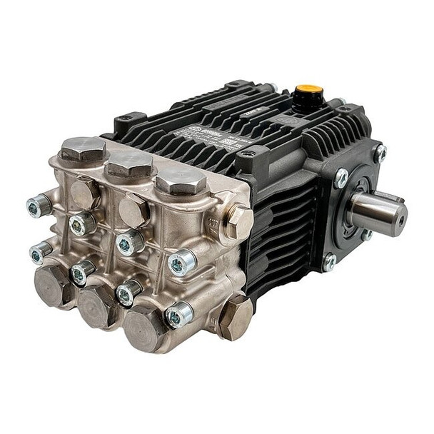 Pressure Plunger Pump, 11 hp, Triplex, Belt-Drive