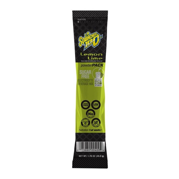 Sqwincher Sports Drink Mix Powder 1.76 oz., Lemon-Lime, PK8 159016800