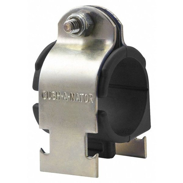 Cush-A-Nator Cushioned Clamp,Std,1/2 in. Tube,316SS CN08S6