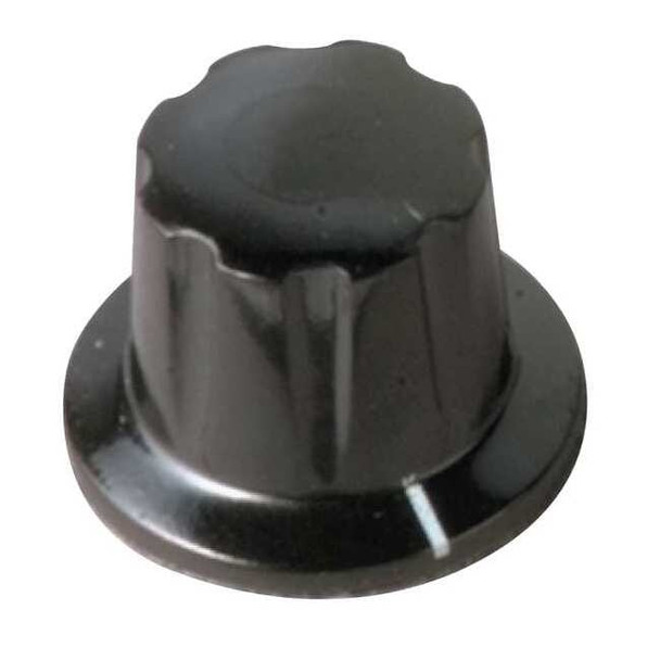Davies Skirted Control Knob, Control Knob, 1/4" Size, 0.88"L, HR Phenolic 1940BE