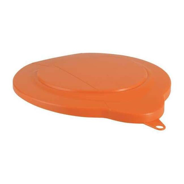 Vikan Pail Lid, Orange, Polypropylene 56897