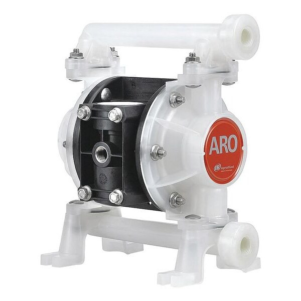 Double Diaphragm Pump, Kynar(R), Air Operated, Santoprene, 10.6 GPM