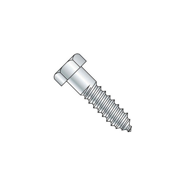 1/4X4  Hex Lag Screw Zinc Gimlet Point Pkg of 400