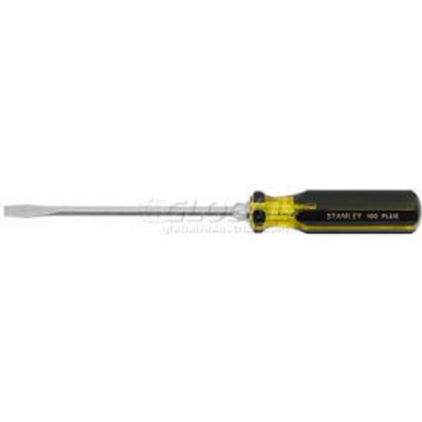 Stanley 66-013-A 100 Plus Standard Slotted Tip Screwdriver 5/16"" x 8""