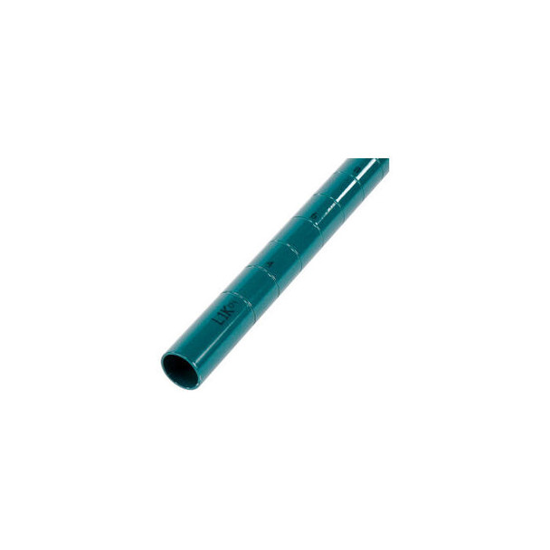 Nexel Poly-Green Epoxy Post 63""H Leveler Installed - 4 Pack