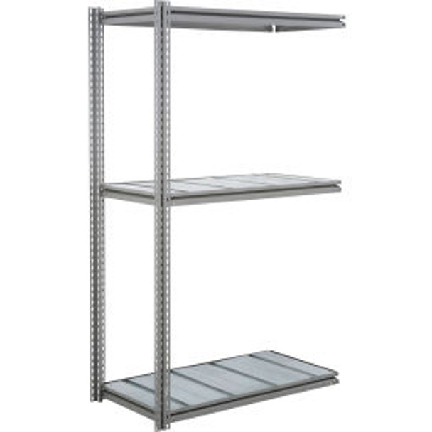 Global Industrial 3 Shelf Heavy Duty Boltless Shelving Z Beam Add On 60Wx36Dx96H