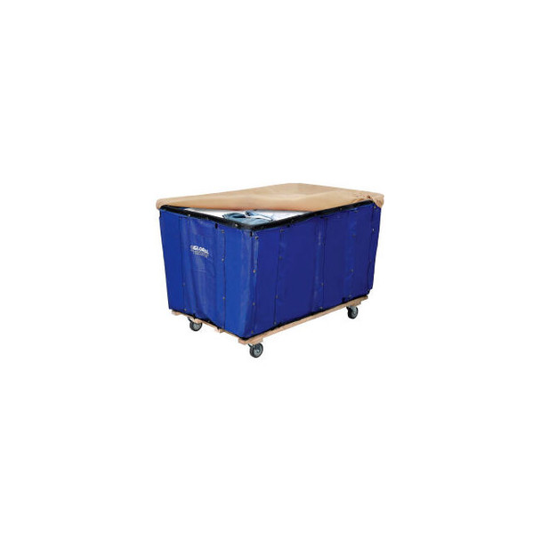 Global Industrial Replacement Liner For 24 Bushel Vinyl Basket Bulk Truck Blue