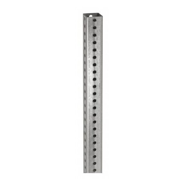 Tapco Sign Post,Silver,Steel,12 ft L 1603-00006
