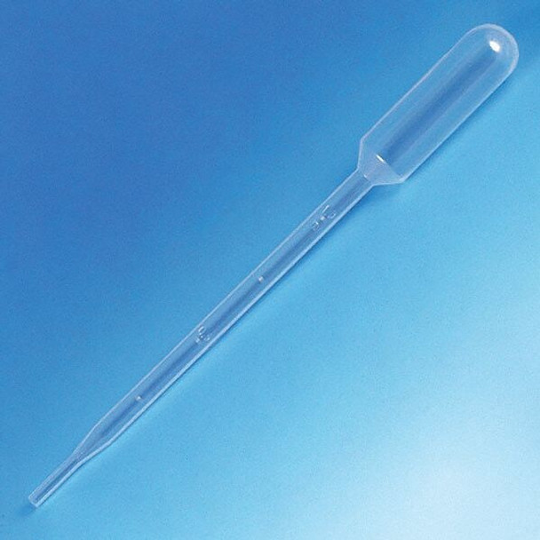 Globe Scientific Transfer Pipette,5mL,145mm L,PK500 137030-500