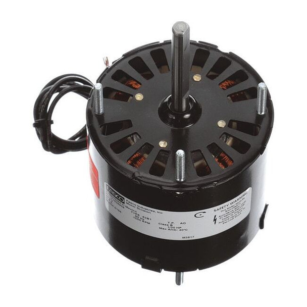 Fasco HVAC Motor,1/20 HP,1550 rpm,460V,3.3 D186