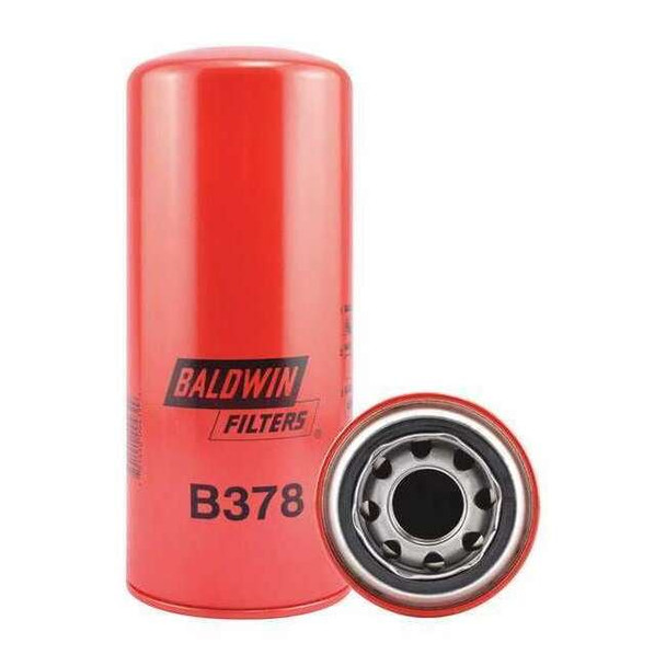 Baldwin Filters Spin-On,1-1/4" Thread ,8-23/32" L B378