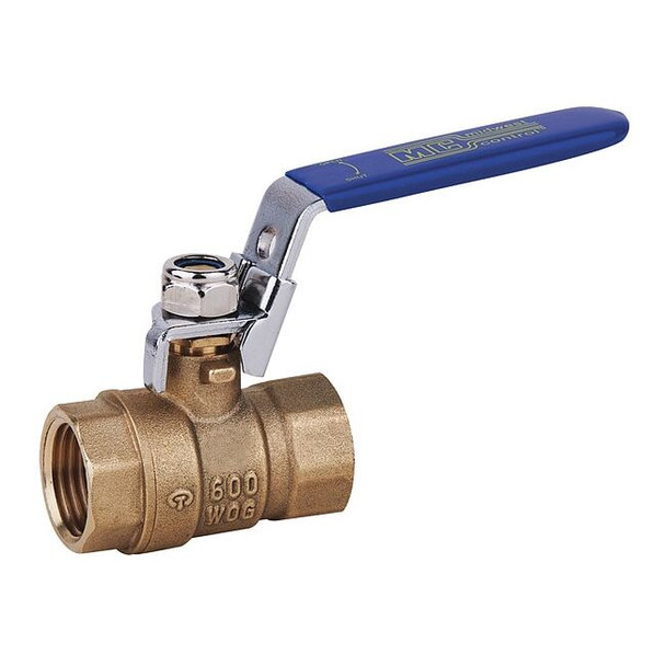 Manufacturer Varies 3/4" FNPT Brass Ball Valve Inline G-F600-75LH