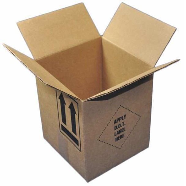 Polar Tech Industries Paint Can Shipper Kit,Single Wall,275# HAZ1018KD - 4G
