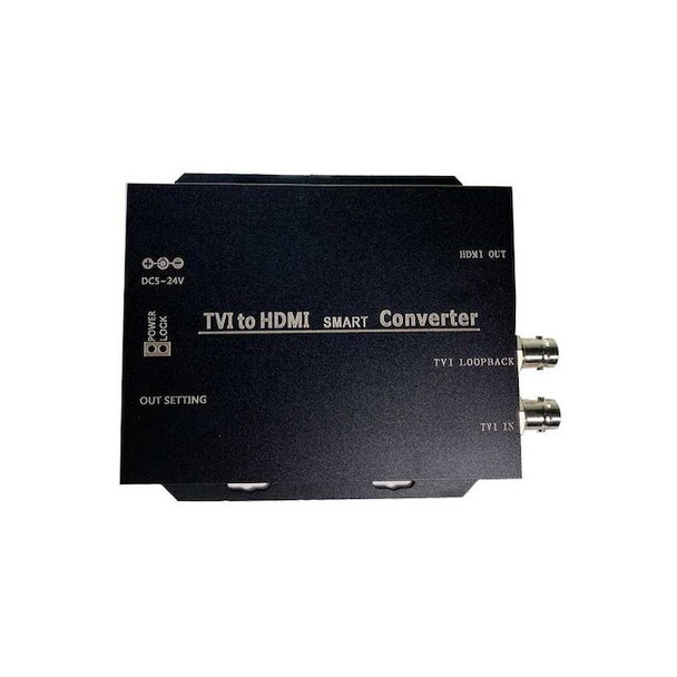 Invid Tech TVI Extender,Metal,5V IUM-TVI8HDMI